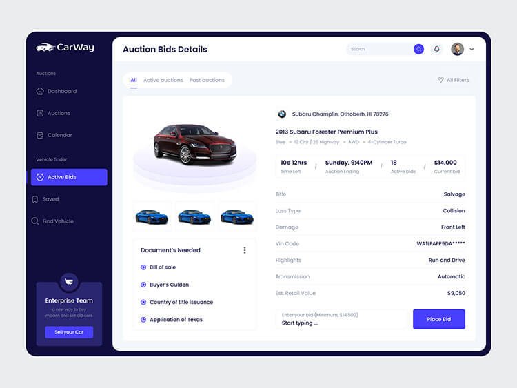 Dashboard Design sollicitudin dolor