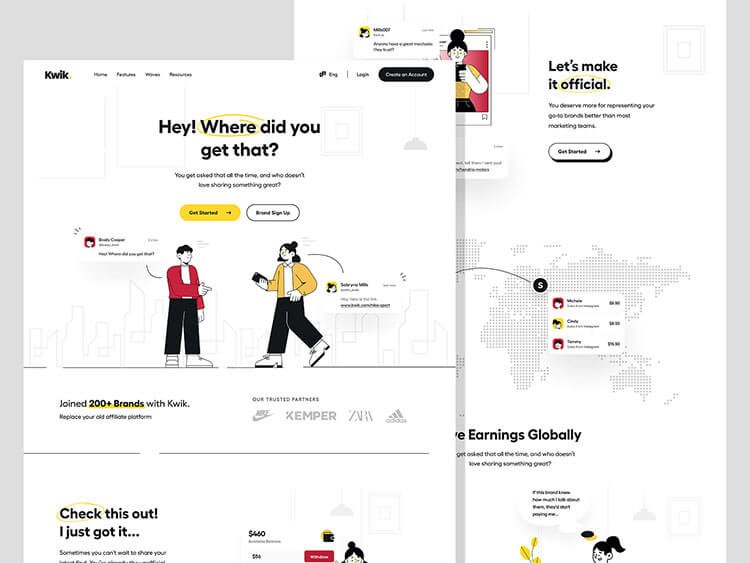 Nonummy idex website design